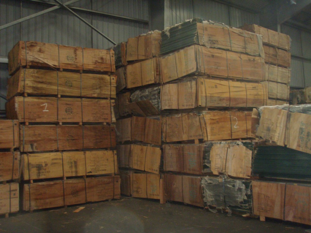 Damage to plywood during sea passage